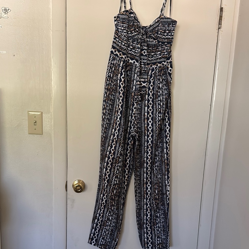 Forever 21 Patterned Jumpsuit